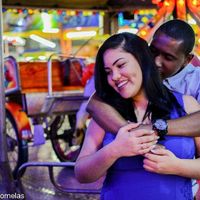 Pré wedding - parque de diversões - 1