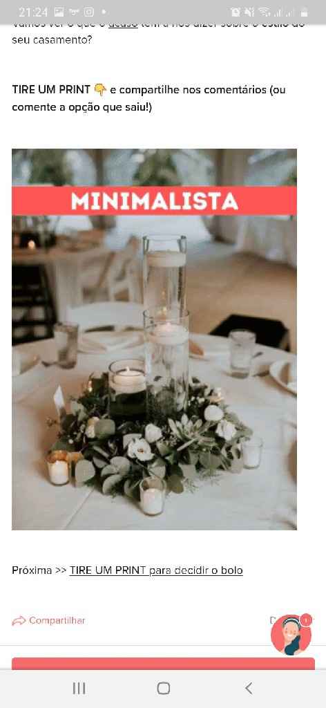 TIRE UM PRINT para decidir o estilo do casamento - 1