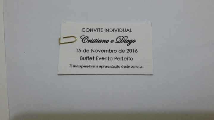 Meus convites chegaram!! # vemver - 4