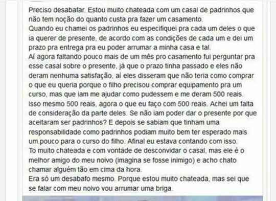O real sentido de um padrinho! - 1