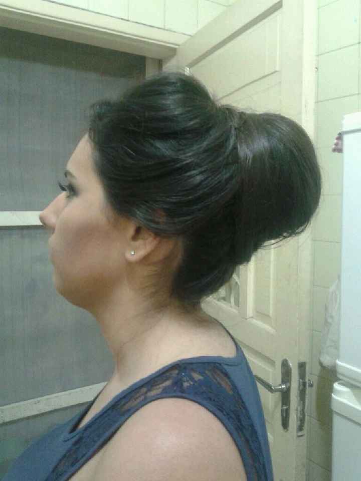 Prova do penteado - 3