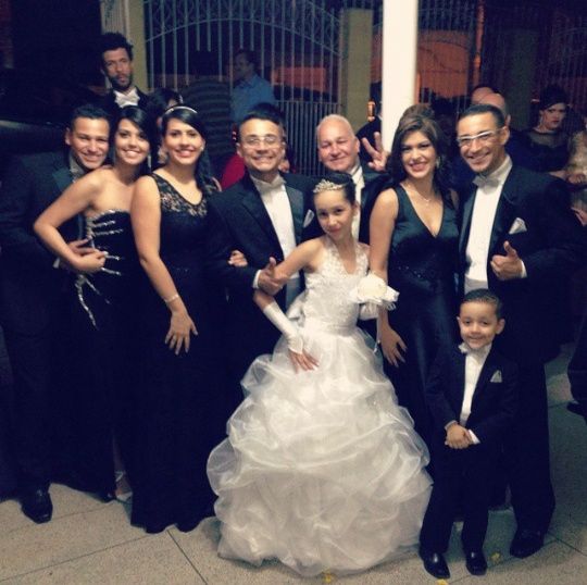 Madrinhas de preto. - 3