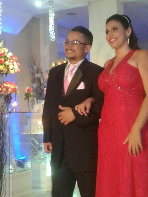 Fui madrinha..  #vemver - 2