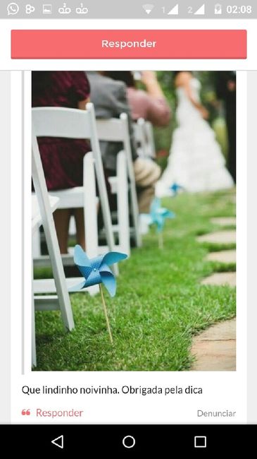 Caminho de noiva diy - inspiração - casamento carol e carlos - 1