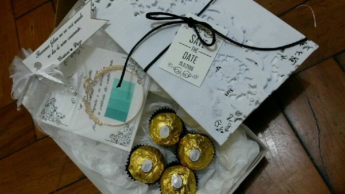 Caixa dos padrinhos!!  # prontasvemver - 2