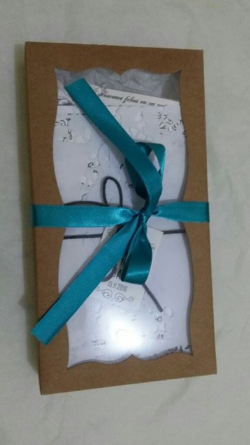 Ideias para convite de padrinhos - 1