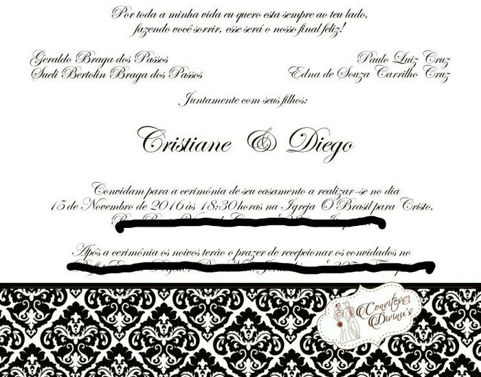 Meus convites chegaram!! # vemver - 3