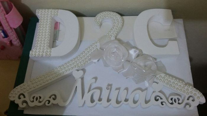Meu cabide de noiva #diy vem ver :) - 1