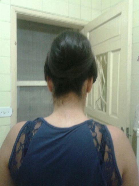Prova do penteado - 1