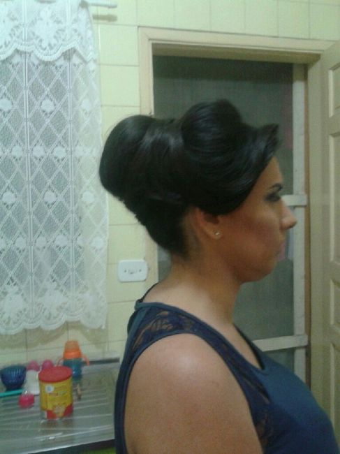 Prova do penteado - 2