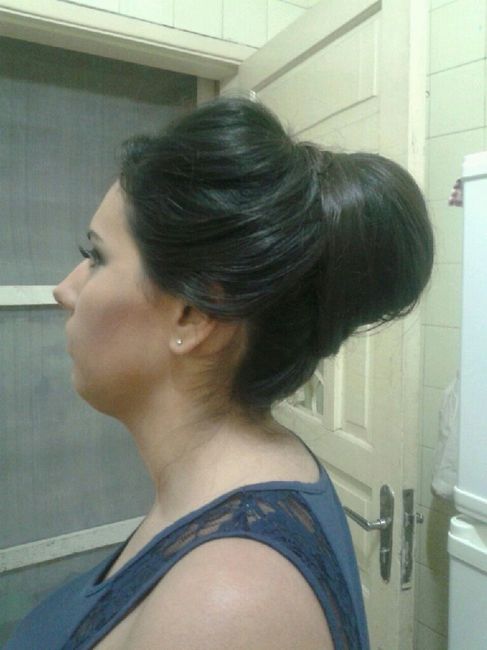 Prova do penteado - 3