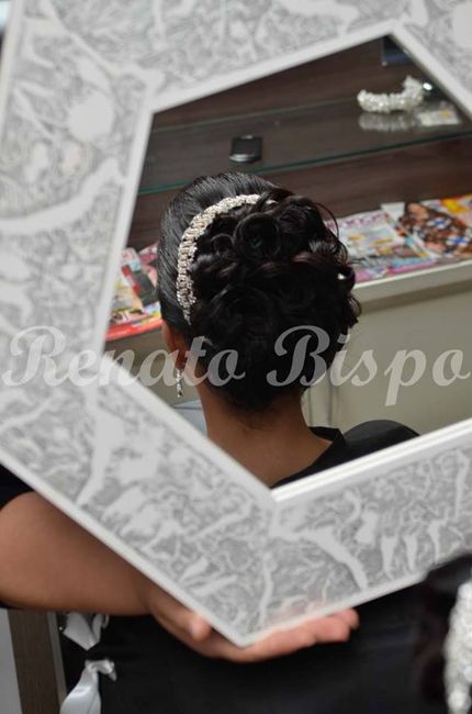 Meu penteado.