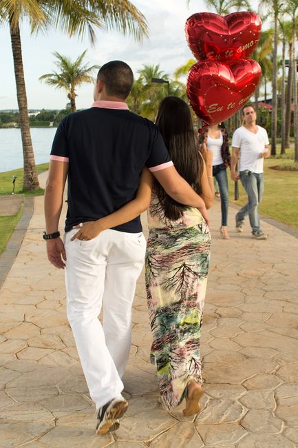 Amar é caminhar na mesma direção