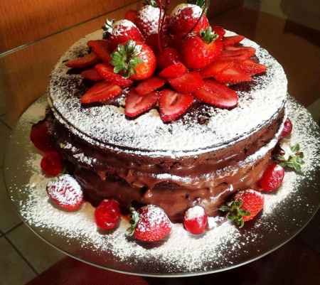 Naked cake