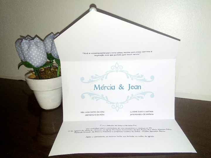Meu convite de casamento - 2