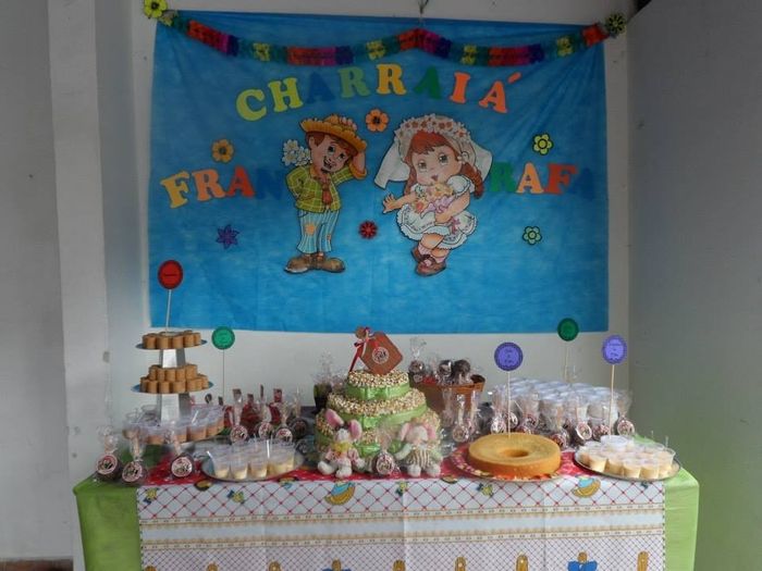 A decoração ficou lindinha!
