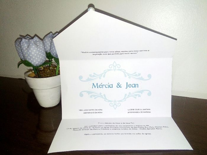 Meu convite de casamento - 2