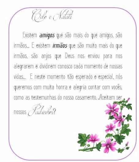 Convite Irmãos