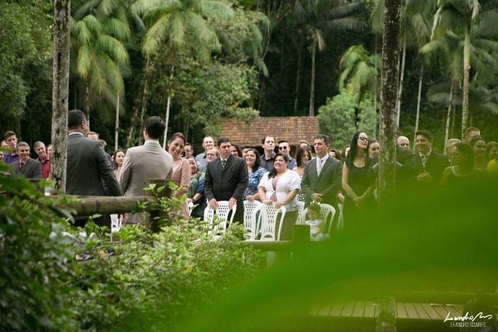 Quando a noiva apareceu