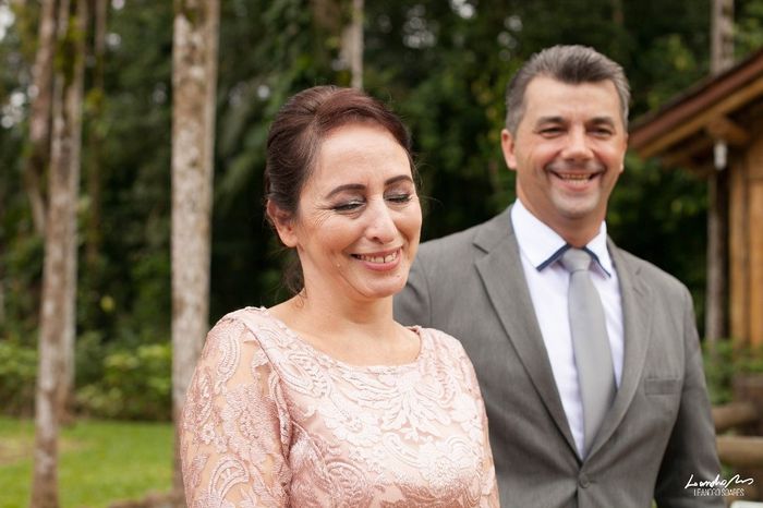 A emoção da minha mãe