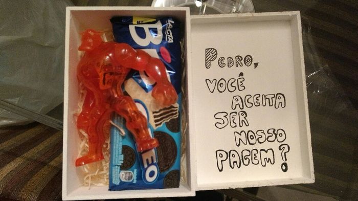 Meus convites de padrinhos, damas e pajens. o que acharam? - 6