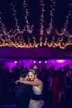 luzes no casamento