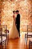 luzes no casamento