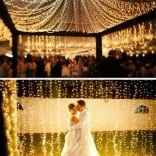 luzes no casamento