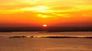 pôr do sol