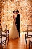 luzes no casamento