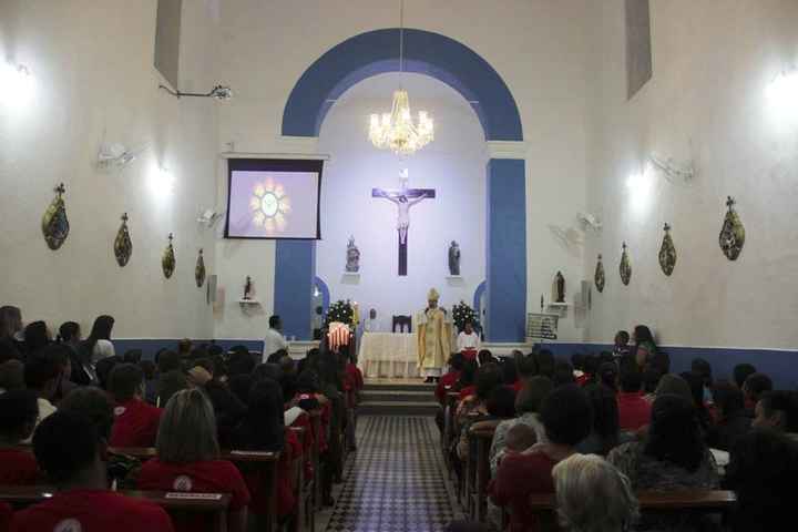 Interior Igreja Matriz Viana Sede