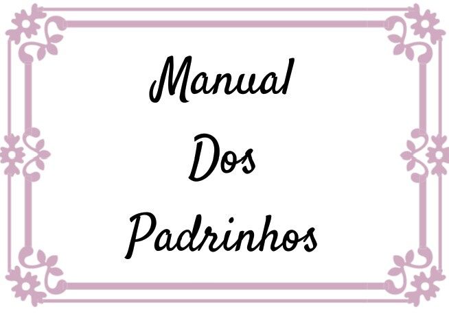 Manual dos padrinhos - 1