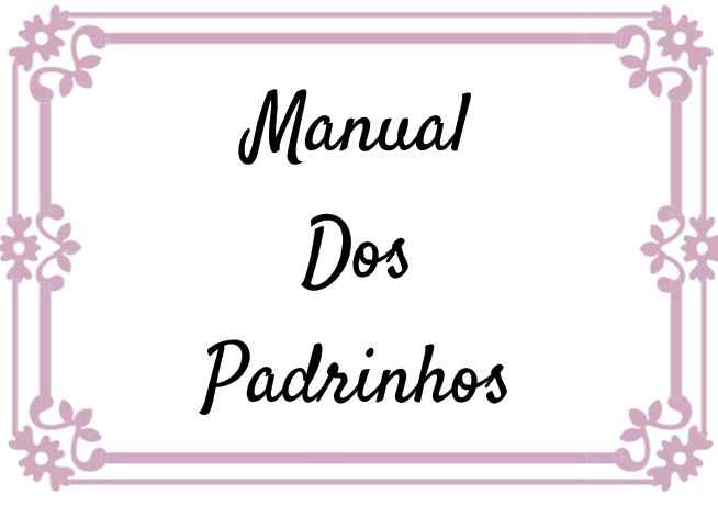 Manual dos padrinhos - 1