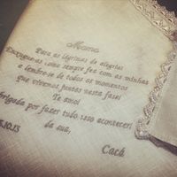 Lágrimas de alegria mãe