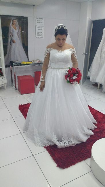 Meu vestido!! um sonho sem igual 😍 - 1