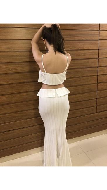 Costas do Vestido