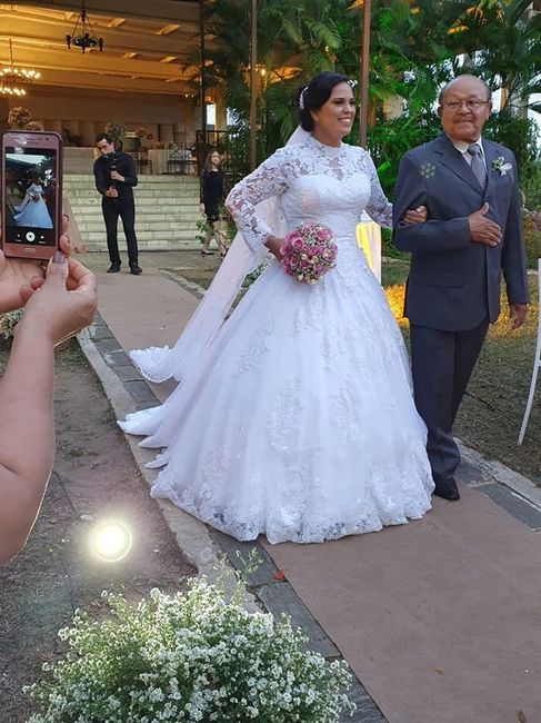 As lágrimas rolavam sem parar...