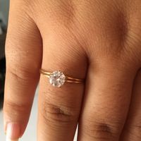 Meu anel de noivado ficou pronto ! - 1
