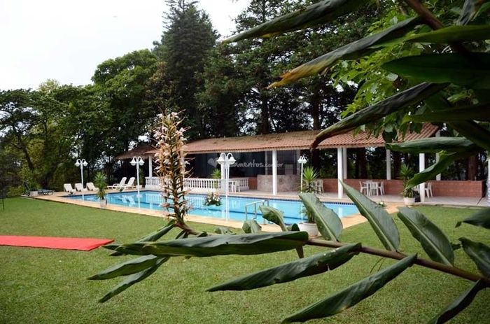 Piscina para tirar fotos