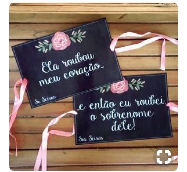 Cadeiras dos noivos - 1