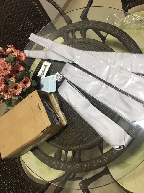  Chegaram as gravatas dos padrinhos 👔 vem Ver! - 2