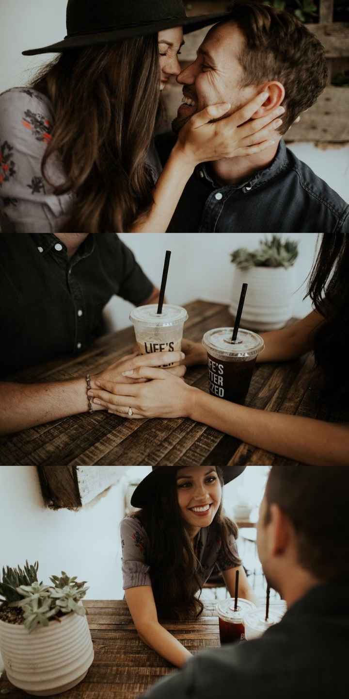 Pré Wedding em: cafeteria ☕️🧇🥤 - 1