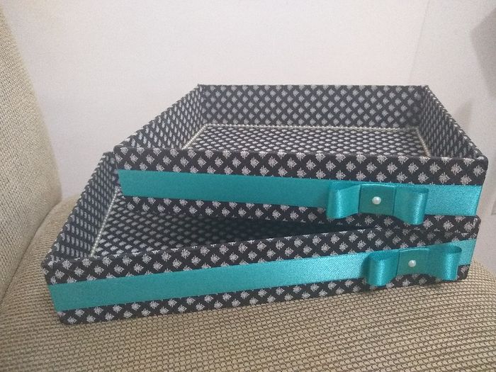 Bandejas para kit toalete prontas! #diy #vemver 😍 - 3