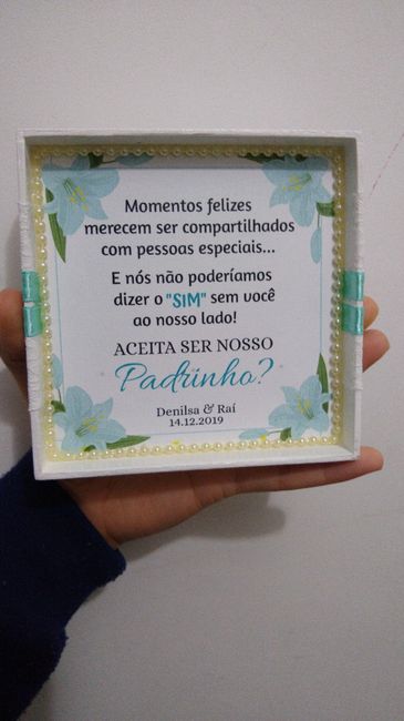 "Peguei" uma encomenda de convite de padrinhos kkkk #vemver - 6