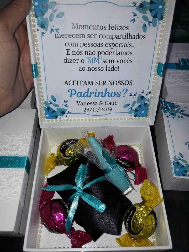 Convites dos padrinhos! #vemver 😍 - 1