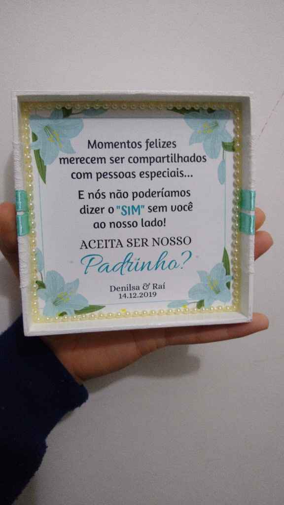 "Peguei" uma encomenda de convite de padrinhos kkkk #vemver - 6