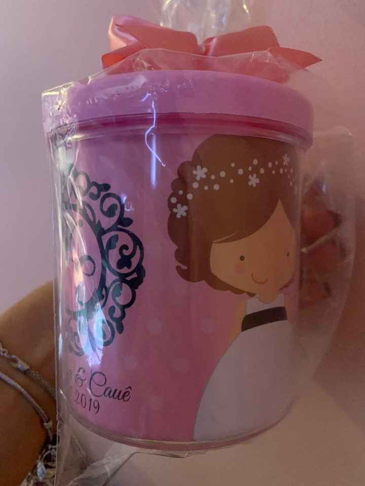 Caneca florista e daminha