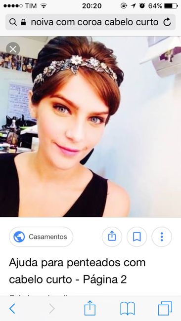 Qual será o tipo do penteado? - 2