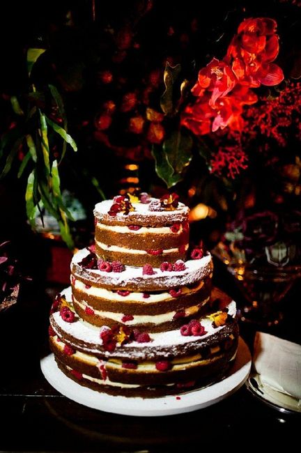 Recheio do bolo ? Bonecos de casamento 😍 - 1