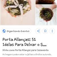 Porta alianças! - 1